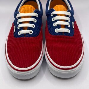 VANS Era Off The Wall Tri Color Corduroy Sneakers Unisex 6.5 / Men's 5